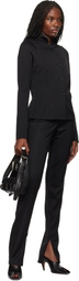 032c Black Gattaca Tight Suit Jacket