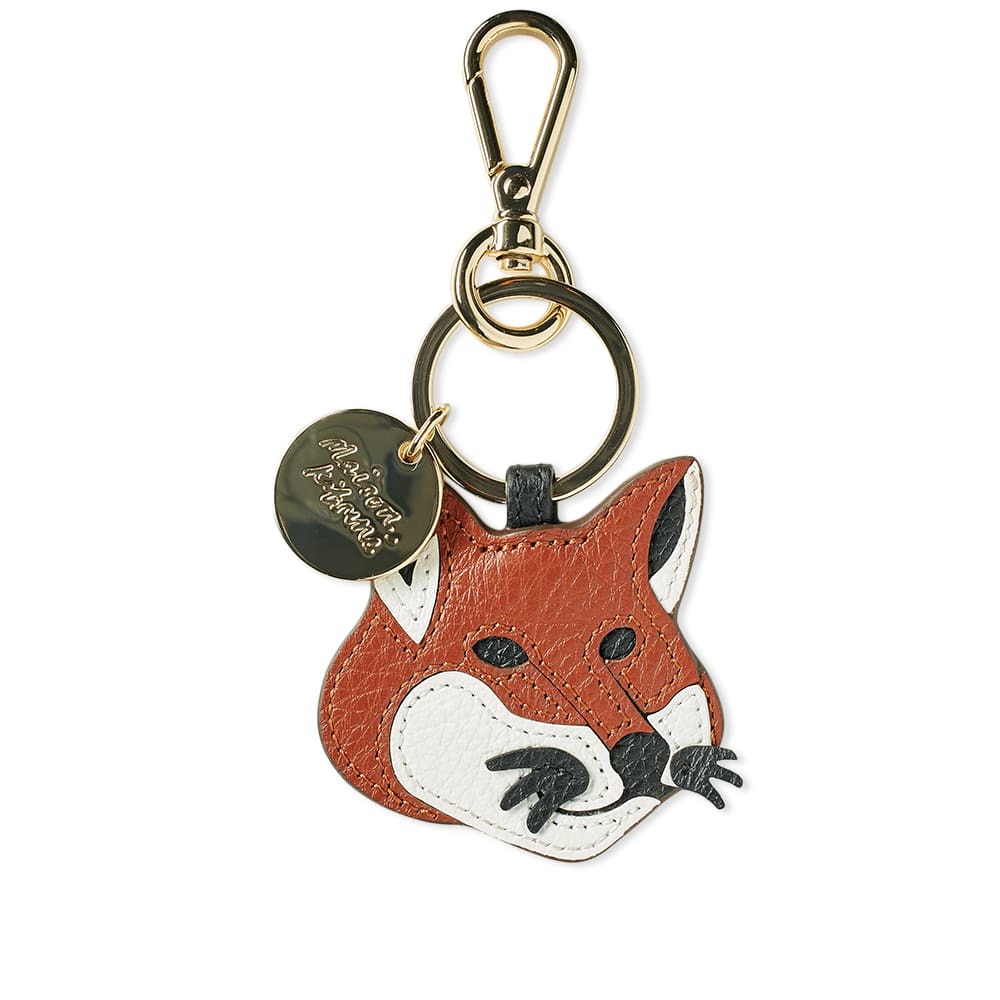 Maison Kitsuné Fox Head Keyring Maison Kitsune