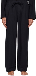 Tekla Black Oversized Pyjama Pants