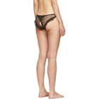 Le Petit Trou Black Claudette Heart Briefs