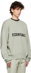 Essentials SSENSE Exclusive Green Knit Pullover Sweater