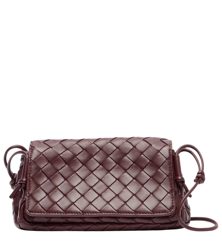 Photo: Bottega Veneta Notturno Intrecciato leather crossbody bag