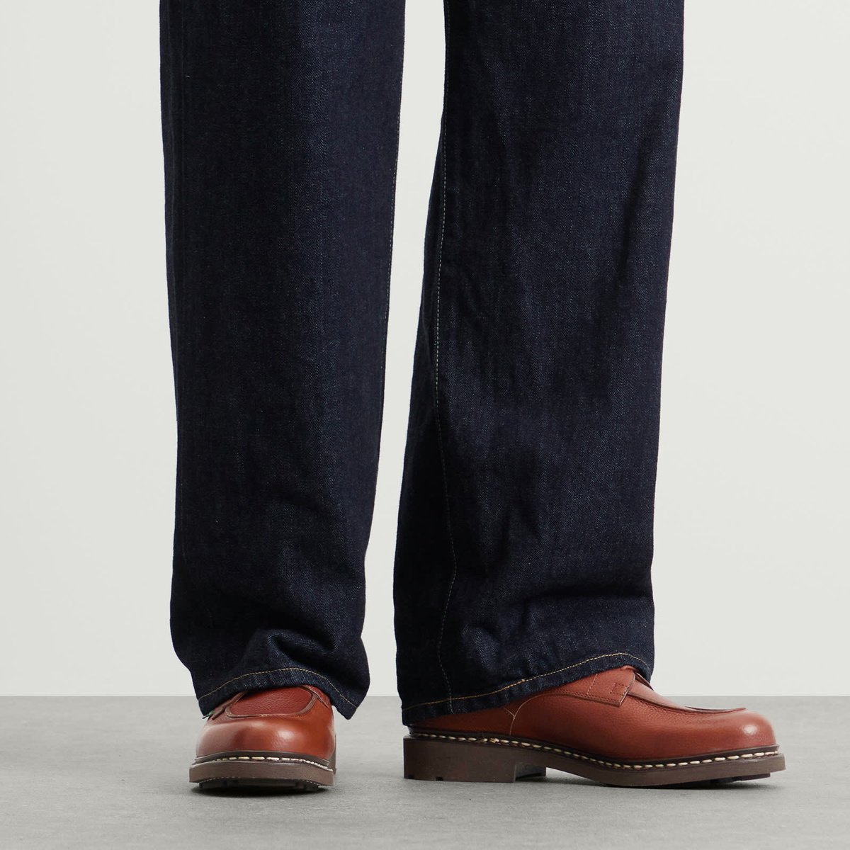 Paraboot Men's Chambord in Marron Grain