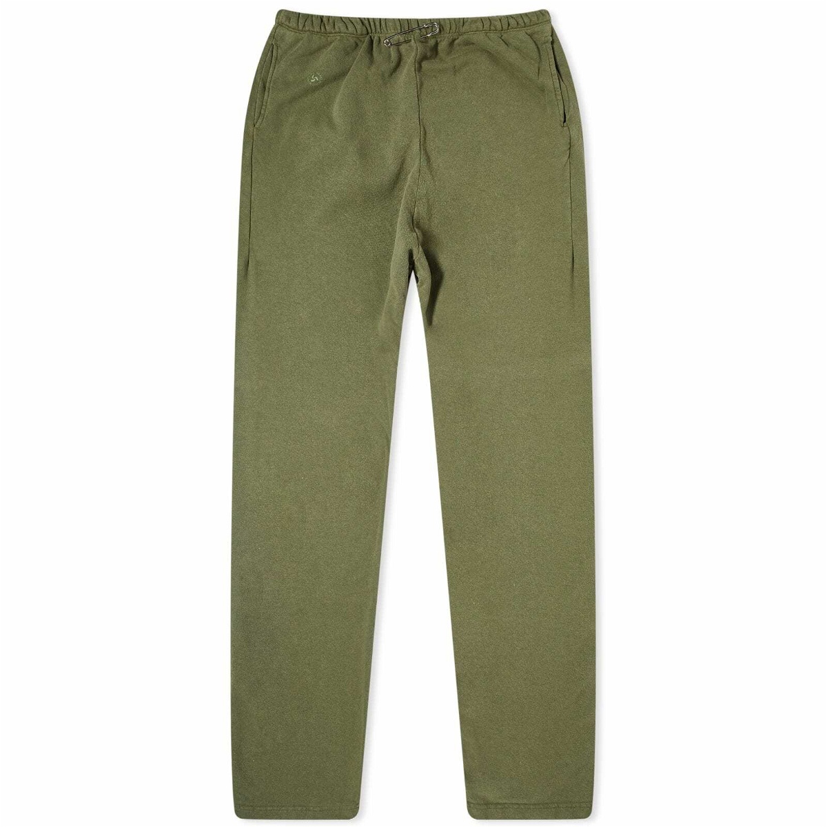 Photo: Sami Miro Vintage Women's Safety Pin Sweat Pants in Army Green