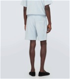 Frescobol Carioca Augusto cotton terry jacquard shorts
