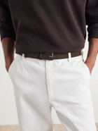 NN07 - 3cm Ever 90025 Suede Belt - Brown