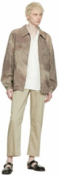 Lemaire Brown Cotton Jacket