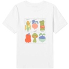 A.P.C. Remy Vegetable Print T-Shirt in White