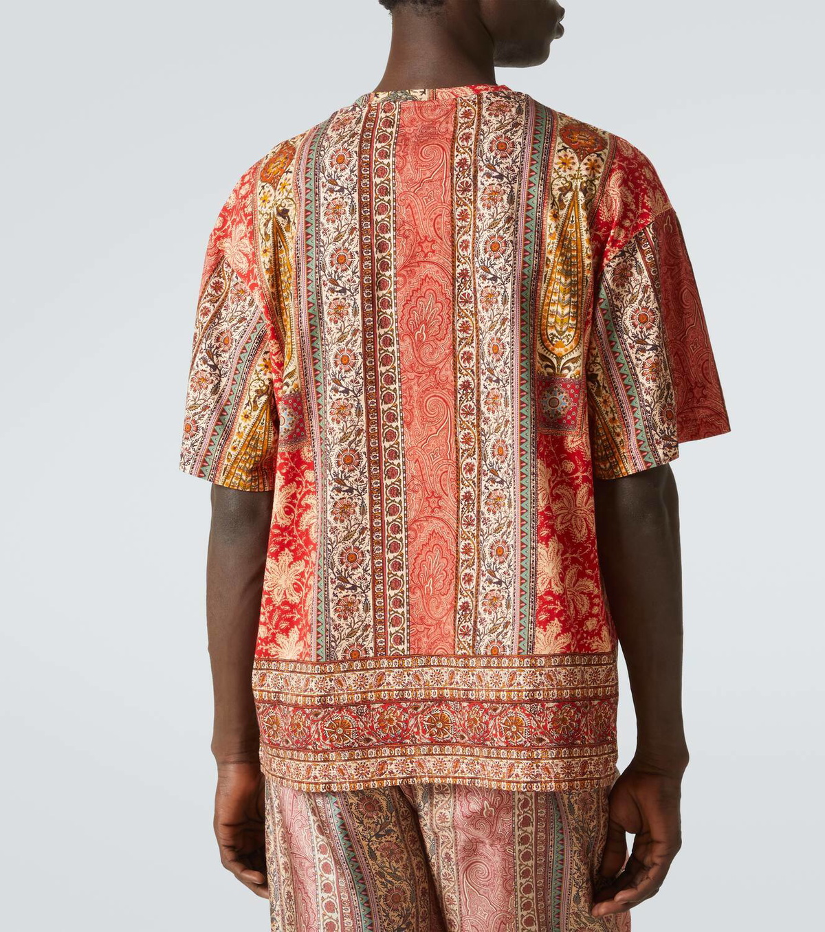 Etro Soho printed cotton bowling shirt