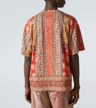Etro Soho printed cotton bowling shirt