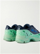 Raf Simons - Pharaxus Mesh and Rubber Sneakers - Blue