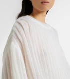 Loewe Mohair and cotton-blend sweater