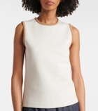 'S Max Mara Ori cotton-blend tank top