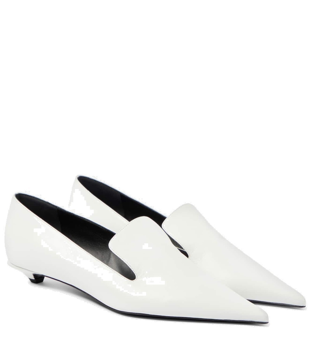 Proenza Schouler Off White Slingback Wave Heels Proenza Schouler