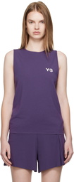 Y-3 Purple US Open Tennis Match Pro Tank Top