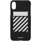 Off-White Black and White Diagonal iPhone X Case