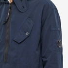 C.P. Company Men's Quarter Zip Anorak in Total Eclipse