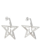 Marc Jacobs J Marc Star Silver-plated Hoop Earrings - One Size