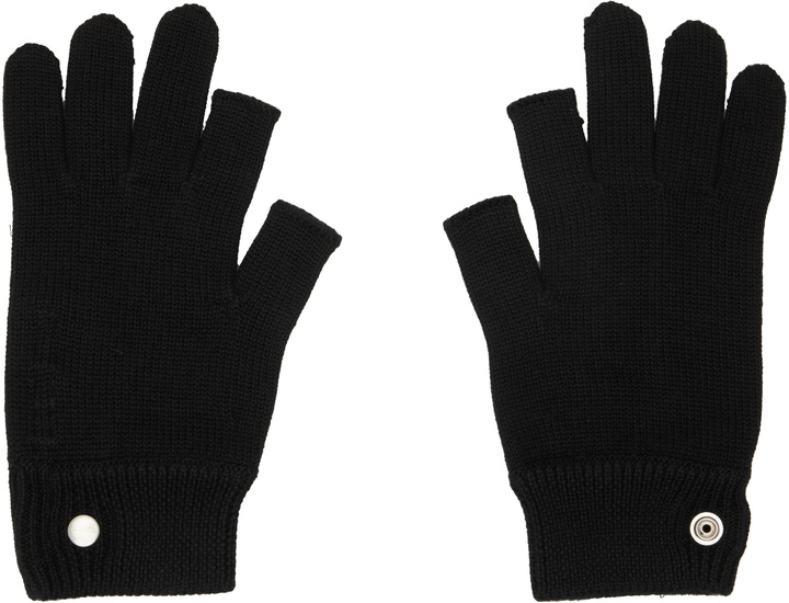 Photo: Rick Owens Black Tower Touchscreen Gloves