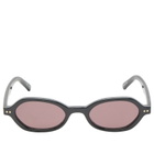 Le Specs Foundry + Sunglasses in Black/Smokey Brown Mono 