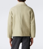 Auralee Reversible shearling jacket