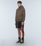 DRKSHDW by Rick Owens - Mountain asymmetric cotton hoodie