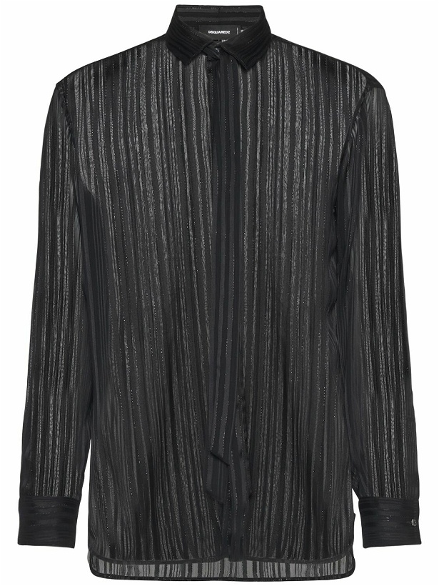 Photo: DSQUARED2 - Dan Relaxed Fit Lurex Shirt