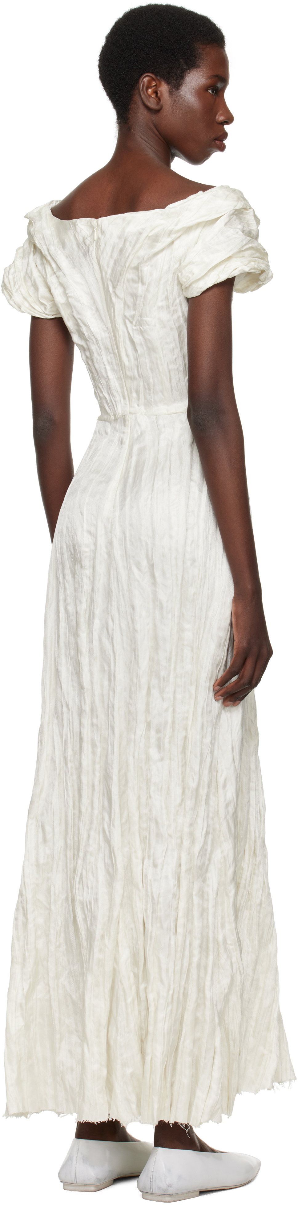Gabriela Hearst Off-White Juniper Maxi Dress Gabriela Hearst
