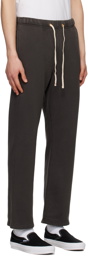 Les Tien Black Drawstring Lounge Pants