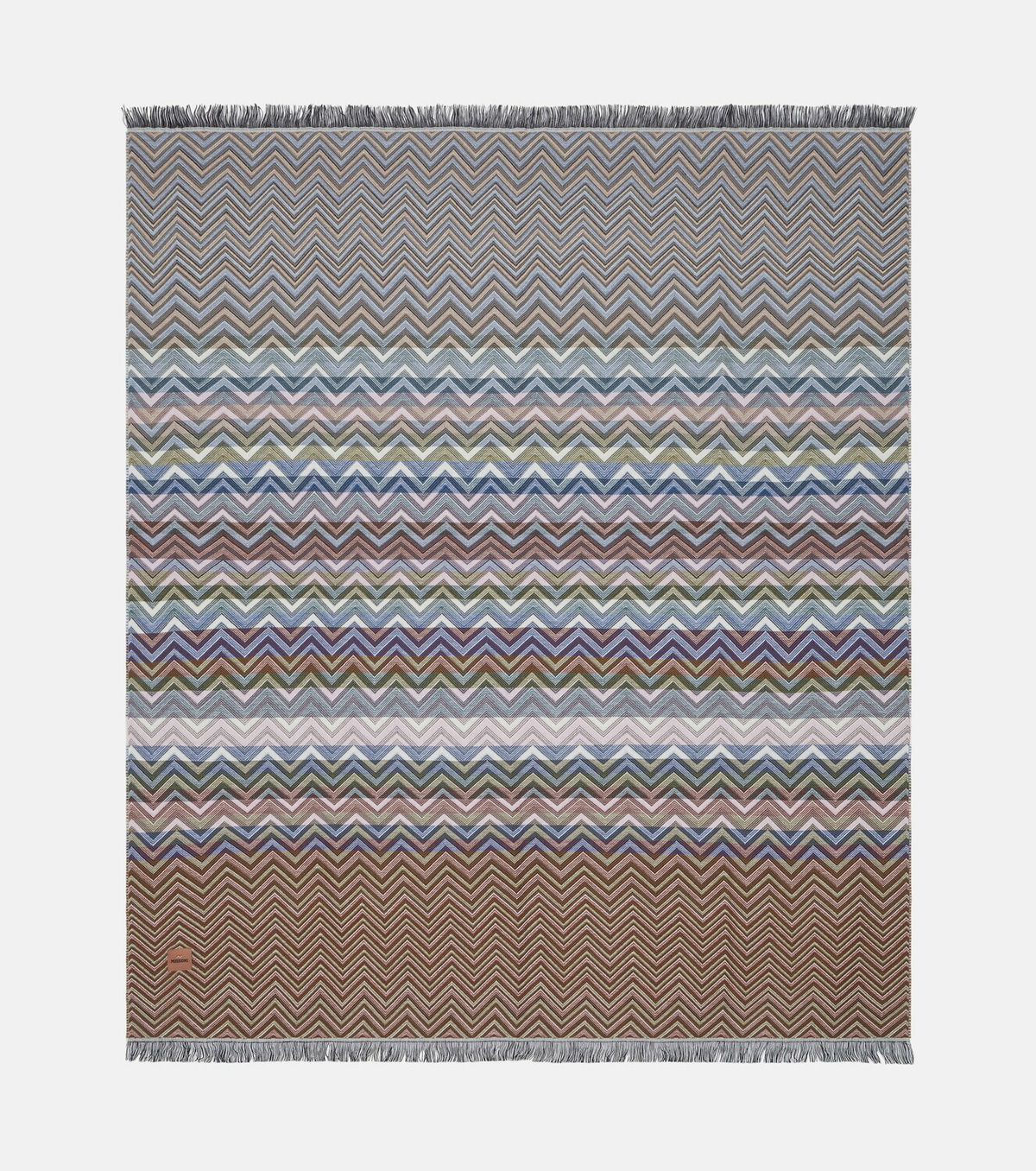 Missoni Antwan fringed wool-blend throw