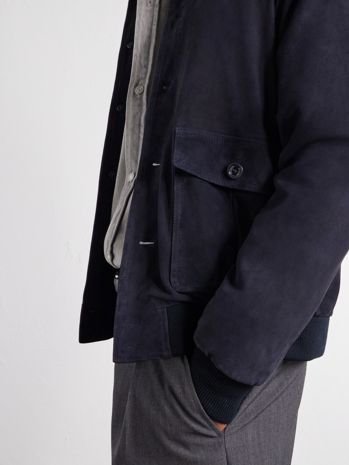 Valstar - Valstarino Suede Jacket - Blue