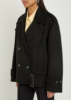 Joseph Weston Wool and Cashmere-blend Trench Jacket Black