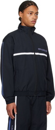 WACKO MARIA Black Taffeta Track Jacket