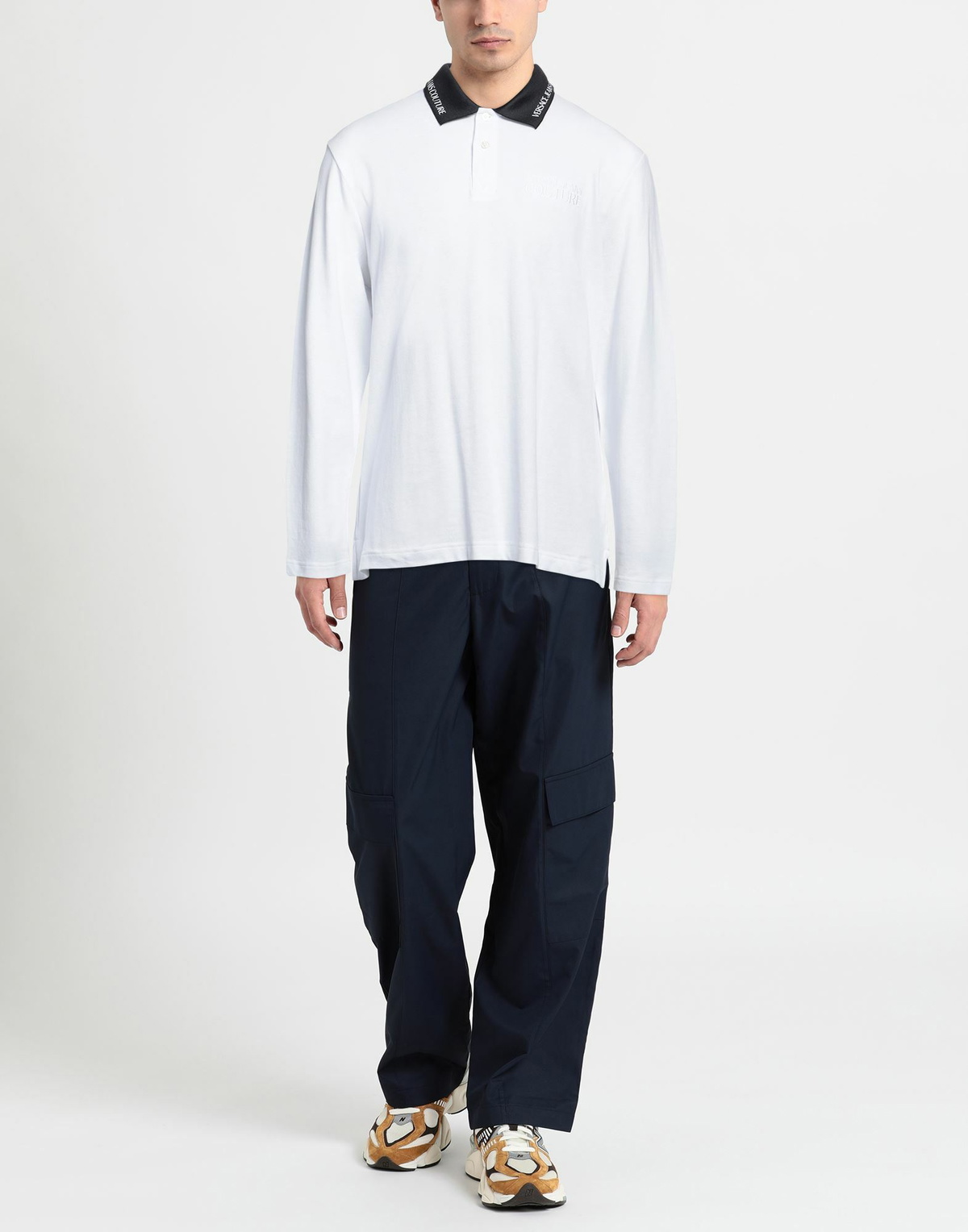 Versace Jeans Couture Mens Polo shirt in White