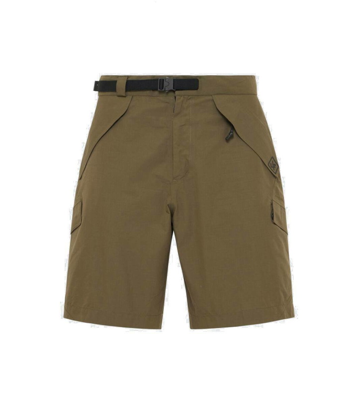 Photo: Loro Piana Cotton-blend technical shorts