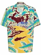 VALENTINO - Surf Rider Printed Cotton Bowling Shirt