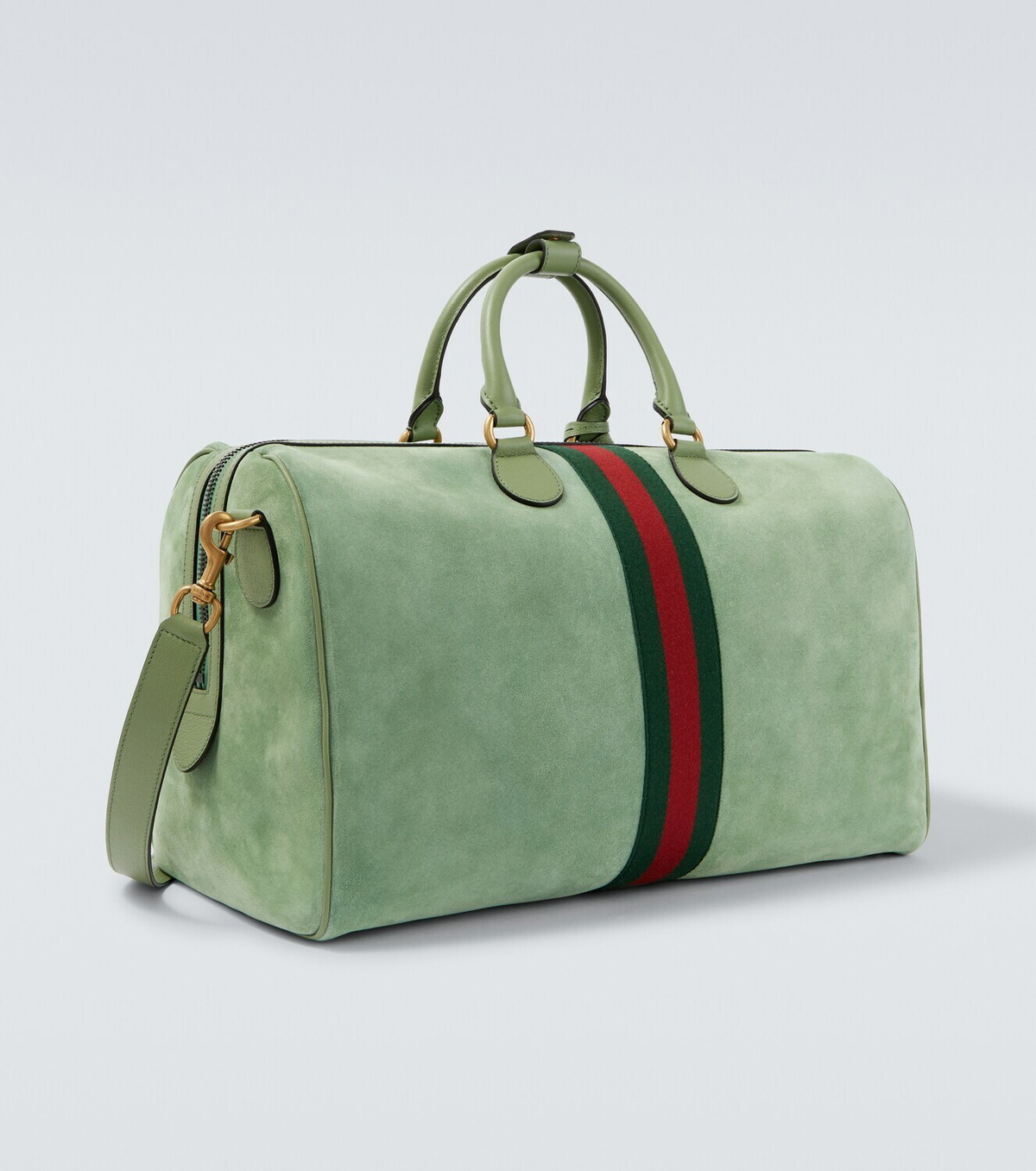Gucci Gucci Savoy Medium suede duffel bag
