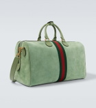 Gucci Gucci Savoy Medium suede duffel bag