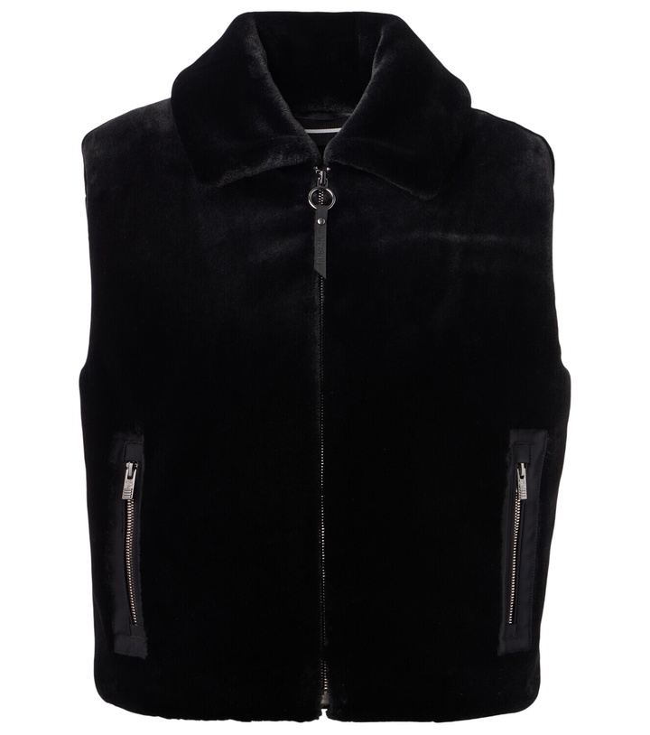 Photo: Fusalp Piagina faux fur zip-up vest