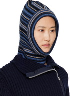 Anne Isabella Blue Striped Balaclava