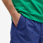 Garbstore Men's Pleated Wide Easy Shorts in Royal Blue