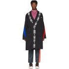 Reebok by Pyer Moss Black Collection 3 Wrap Coat