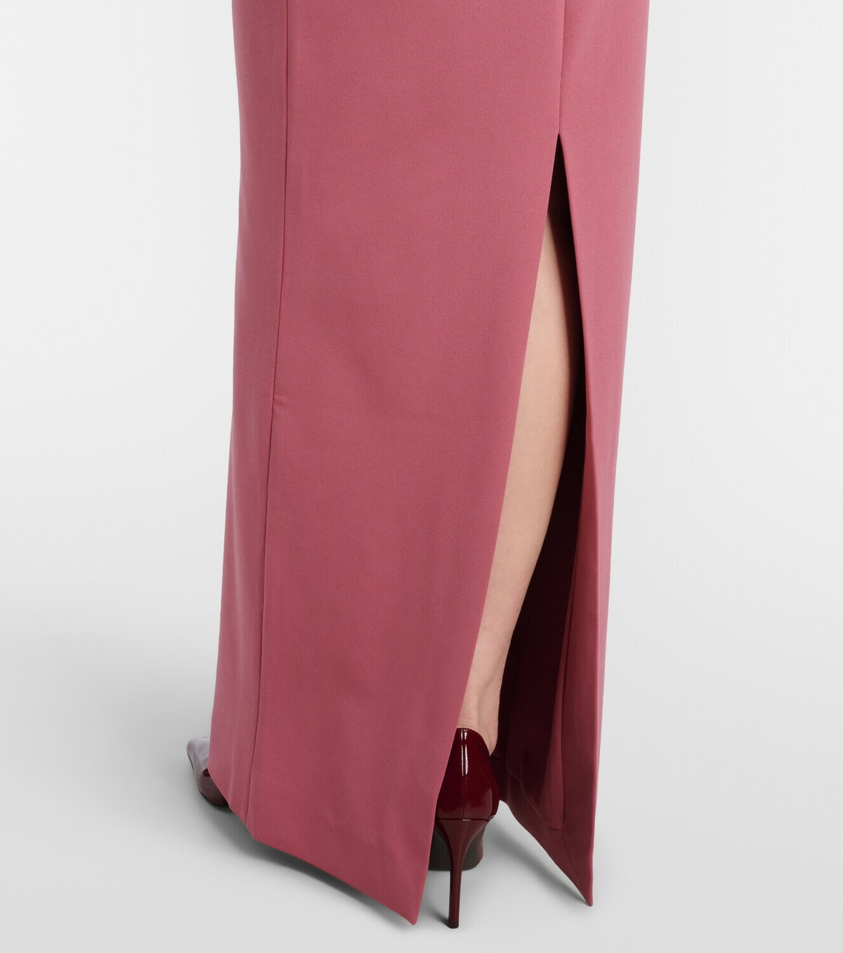 Solace London Magda asymmetric gown