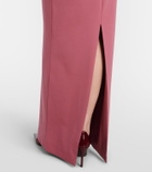 Solace London Magda asymmetric gown
