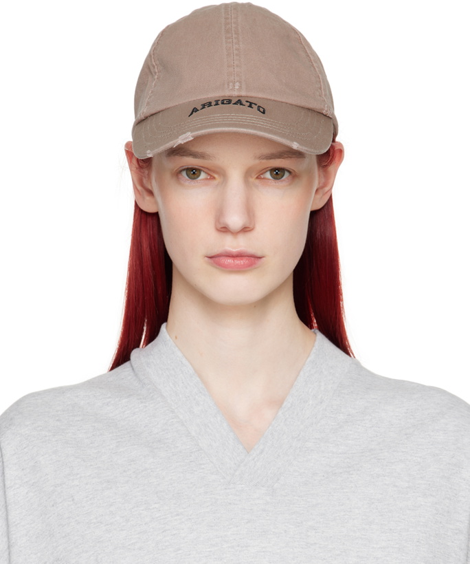 Photo: Axel Arigato Brown Klein Distressed Cap