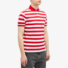Polo Ralph Lauren Men's Bold Stripe Polo Shirt in Red/White