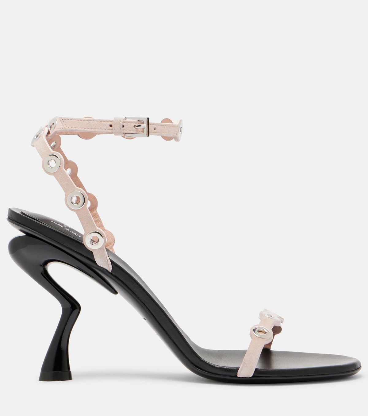 Pucci Emilio 95 eyelet suede sandals