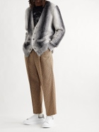 Alexander McQueen - Exaggerated-Sole Suede-Trimmed Leather Sneakers - White