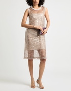 Jucca Womens Midi dress Taupe