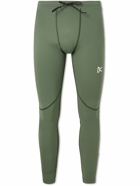 DISTRICT VISION - Lono Stretch Recycled-Jersey Tights - Green